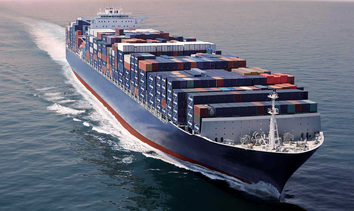 Sea freight cargo transportation